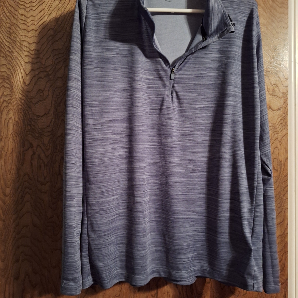 Adidas Mens Climalite Blue Pullover